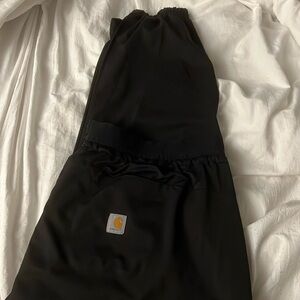 Carhartt Black Work Pants with Logo Patch